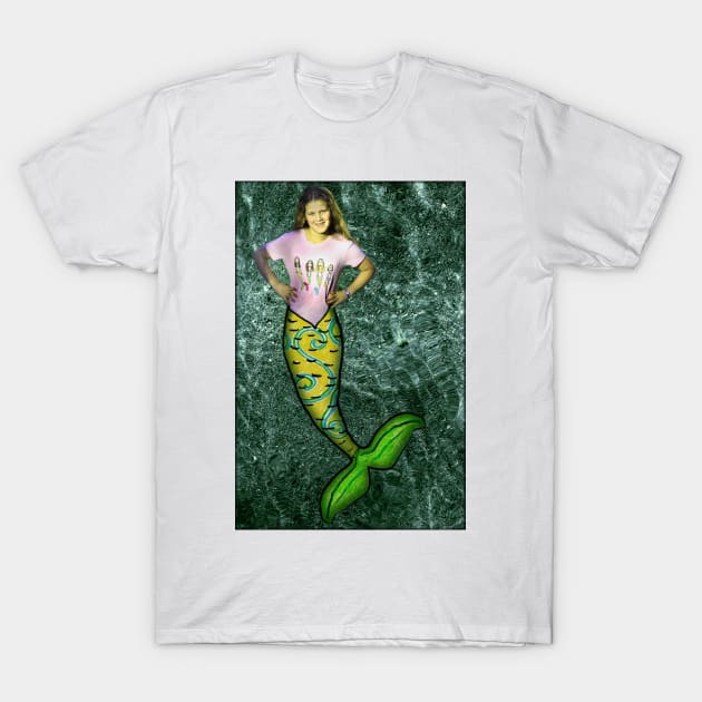 Mermaid T-Shirt by micklyn